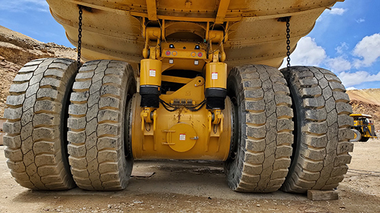30.00R51 LUAN OTR Tyres Selected for Harsh Condition at High Altitude of 5,400 Meters