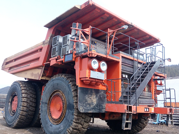 40.00R57 Luan OTR Tyre Shows Unequaled Performance on a Coal Mine in Russia