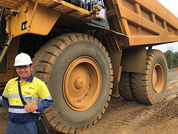 Great performance of LUAN 27.00R49 Earthmover Tyres on Nickel Mine