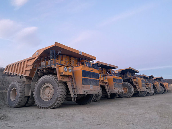 LUAN 46/90R57 Giant OTR Tires HA569 ensure profitable operation in Europe copper mine